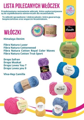 Plakat  lista włóczek