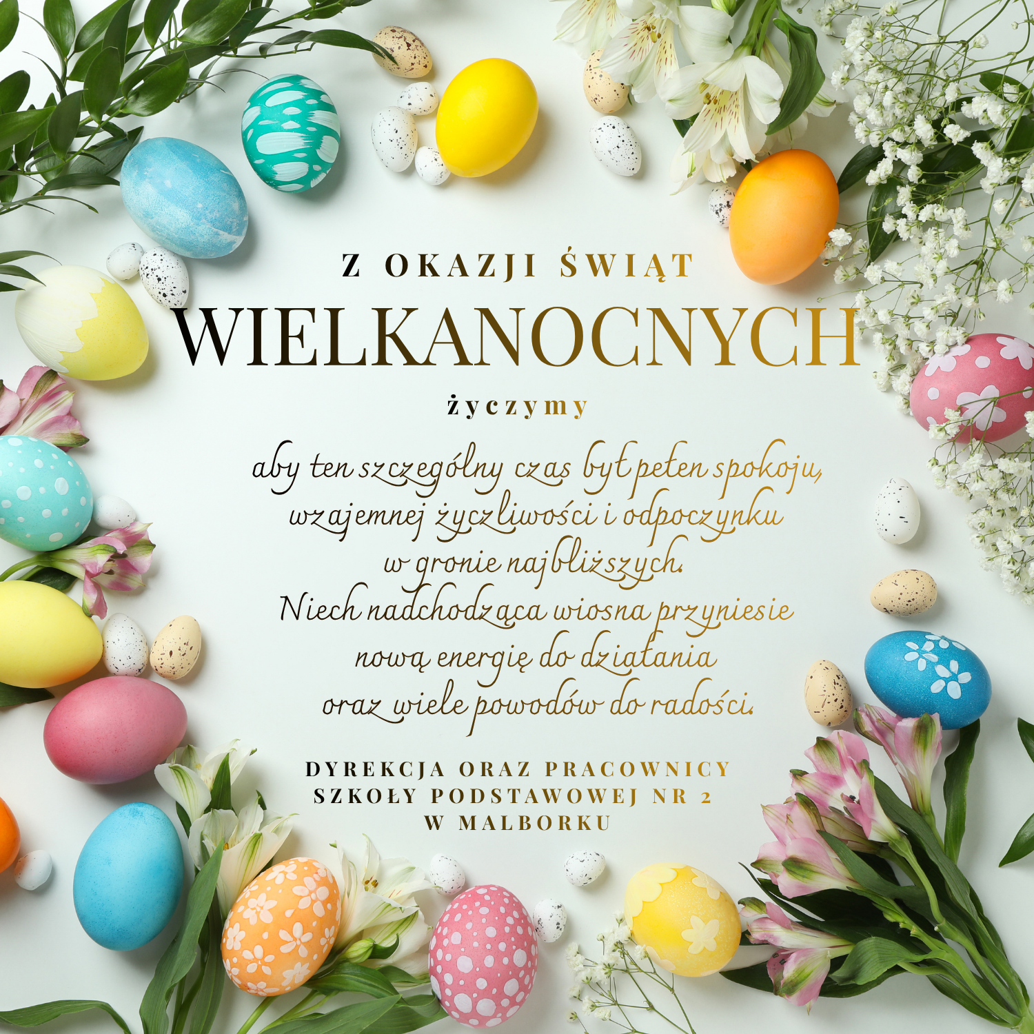 Wesołych Świąt Wielkanocnych