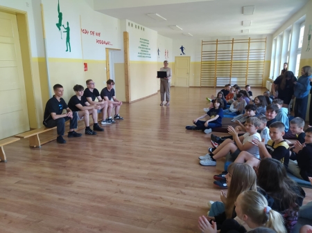 Wizyta wychowanków MOW w naszej szkole.