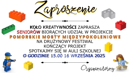 Festiwal Kreatywności Międzypokoleniowej - zakończenie projektu 