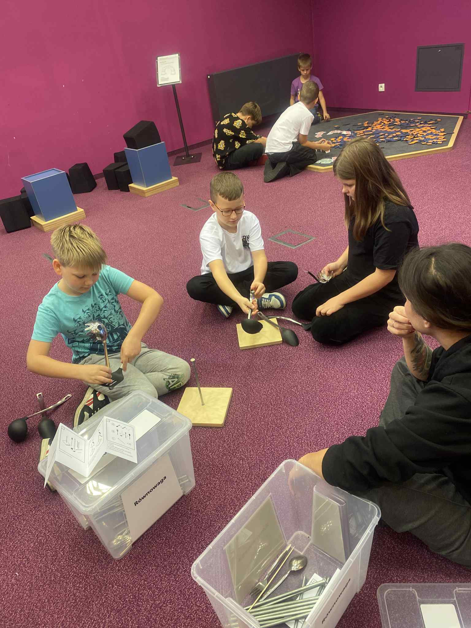 Klasa 4a w Centrum Nauki Sowa