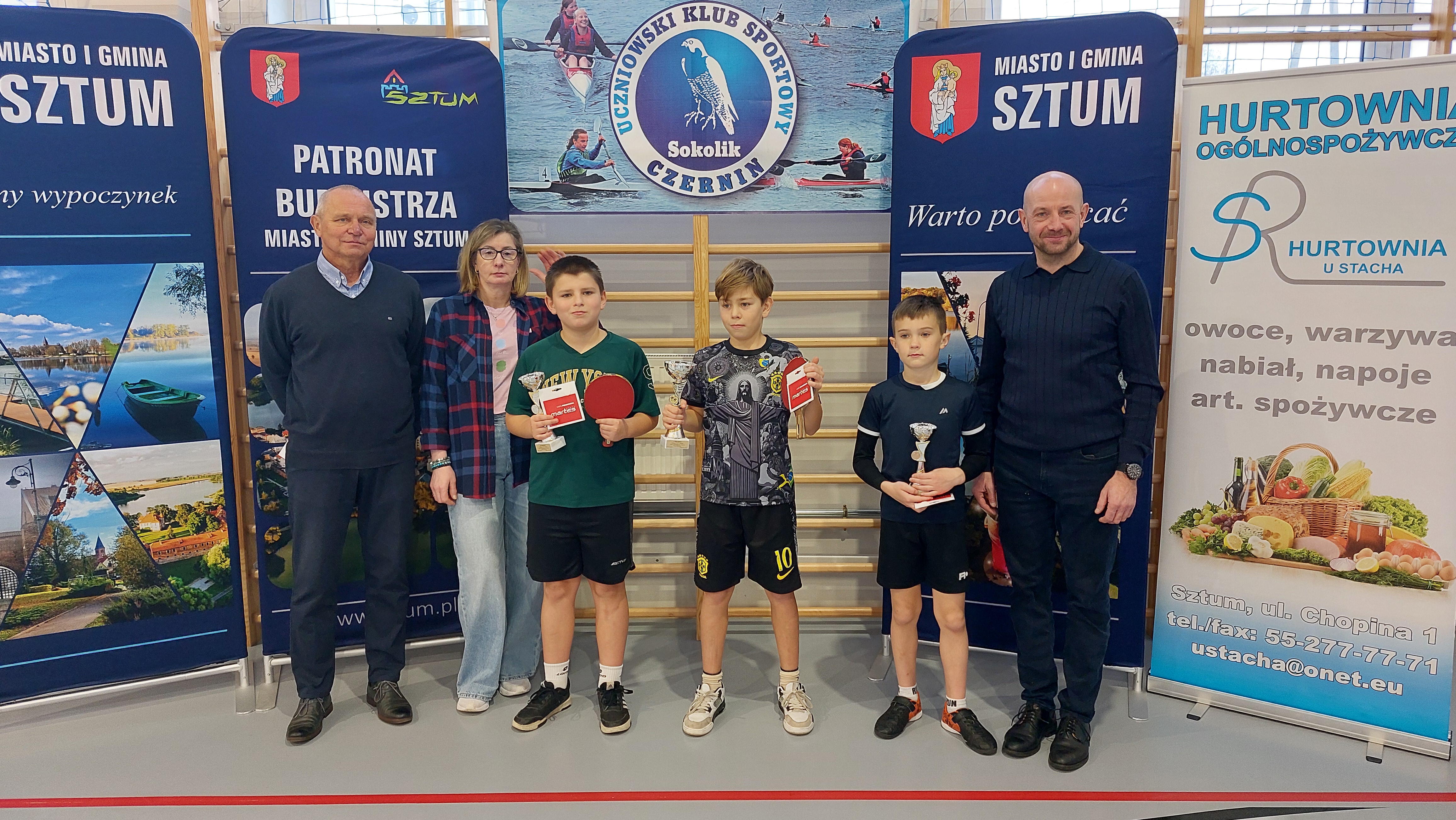   Mikołajkowy Turniej Tenisa Stołowego z cyklu Grand Prix Sztumu