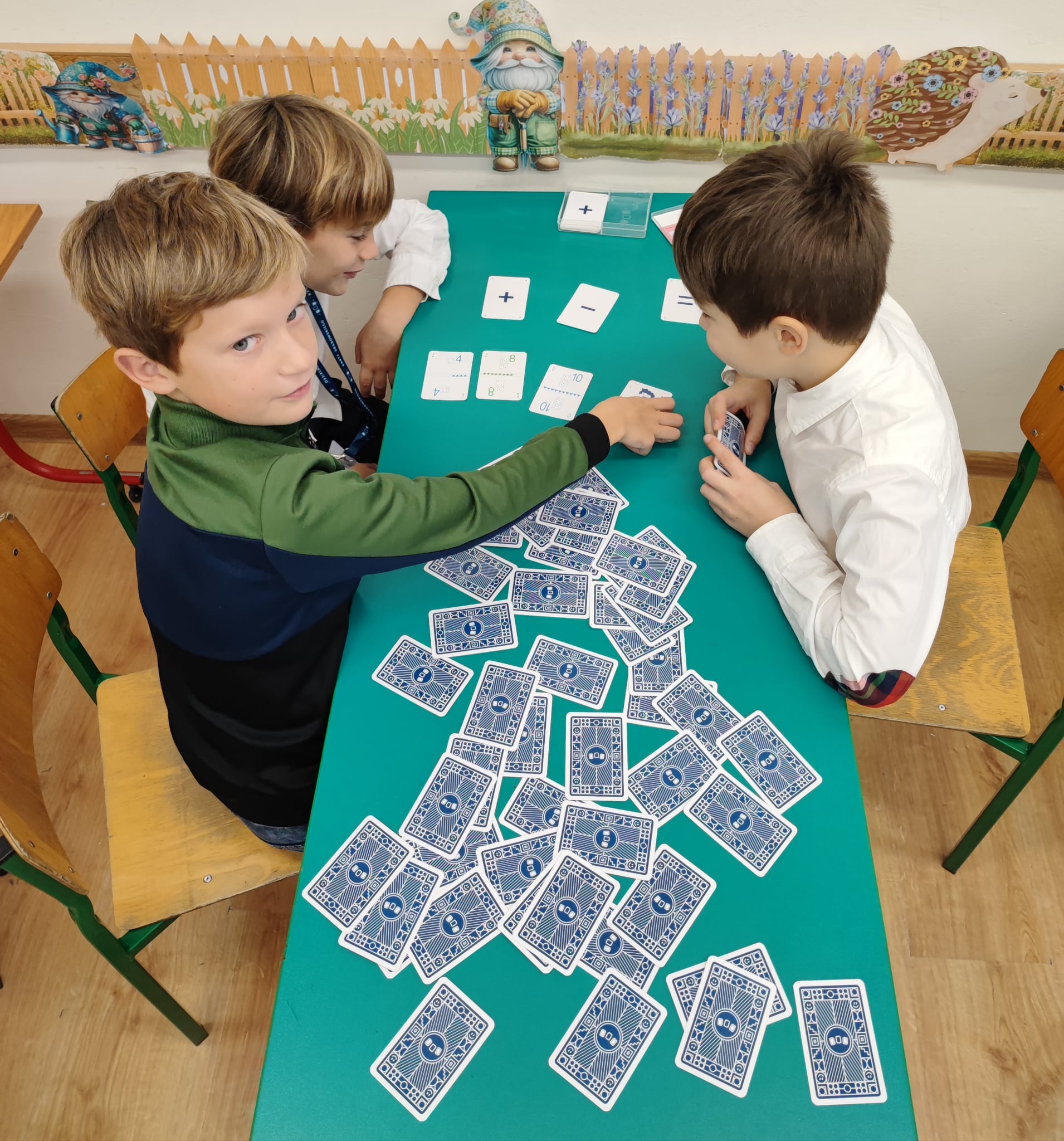 Karty Grabowskiego w klasie 3b