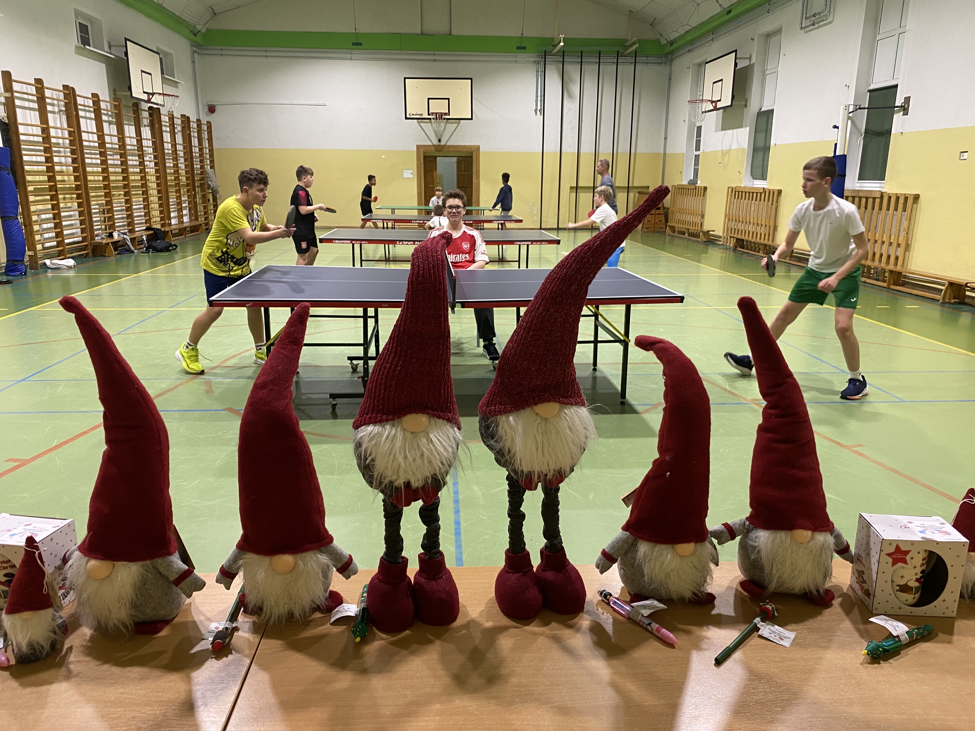 Mikołajkowy Turniej Tenisa stołowego 