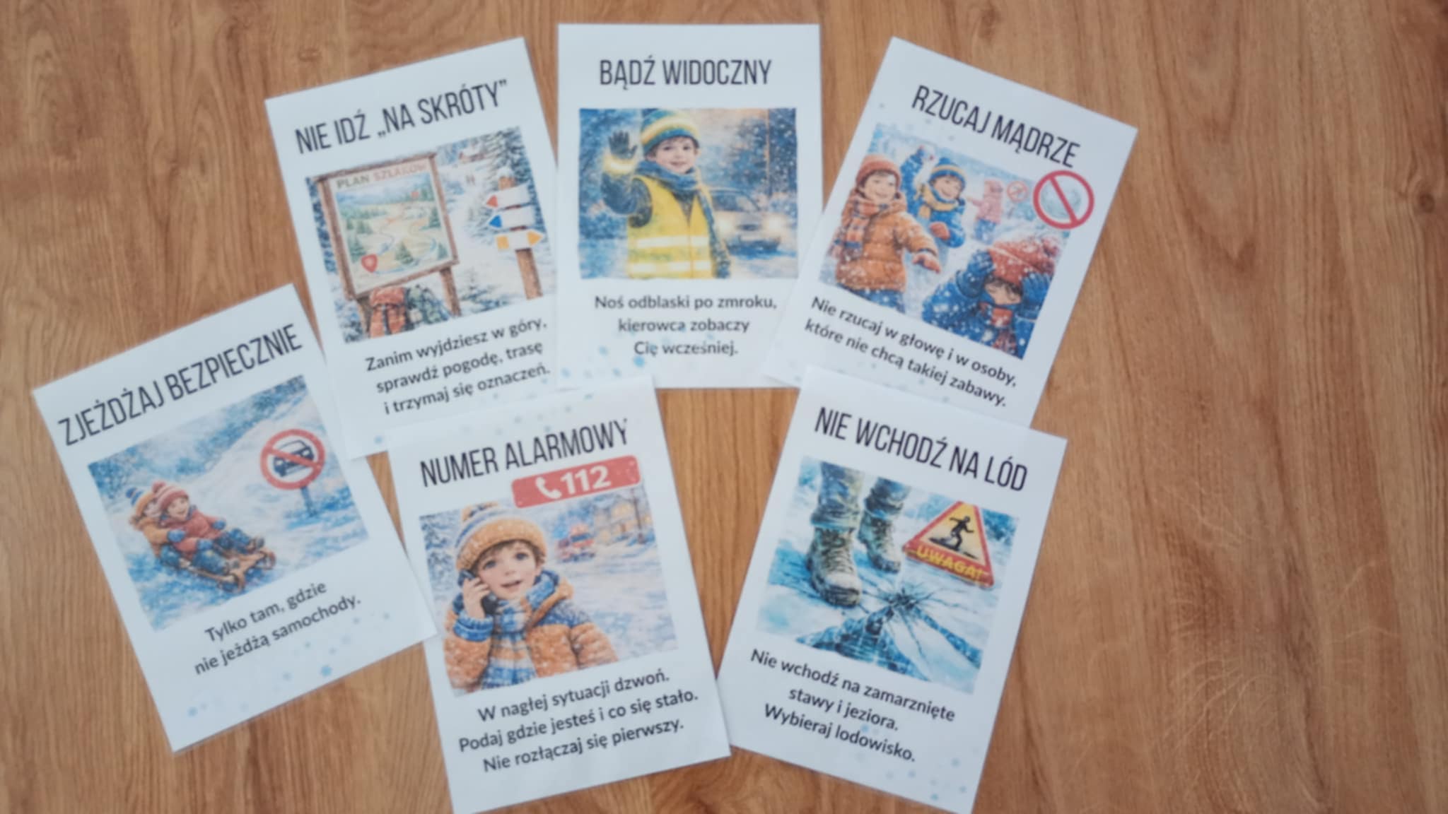 Warunki bezpieczeństwa podczas ferii zimowych