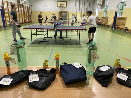 Wiosenny Szkolny Turniej Tenisa Stołowego