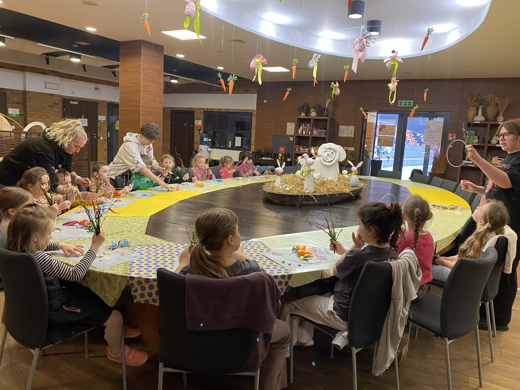 Warsztaty wielkanocne oddziału przedszkolnego 