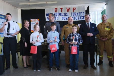 Nasz uczeń z najlepszym wynikiem na Turnieju Wiedzy Pożarniczej w Malborku