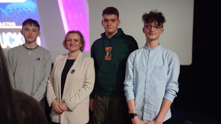 Nasi uczniowie na konkursie ''Bezpieczny nastolatek w świecie cyfrowym''