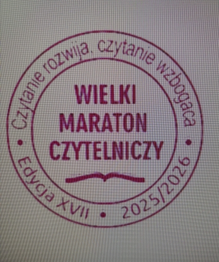 Maratony Czytelnicze zapraszam chetnych do kolejnej edycji