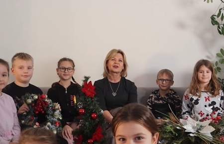 Życzenia świąteczne od całej Szkoły Podstawowej nr 2 w Malborku