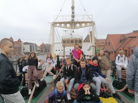 Wyjazd do Gdańska w ramach projektu Pomorskie Żagle Wiedzy