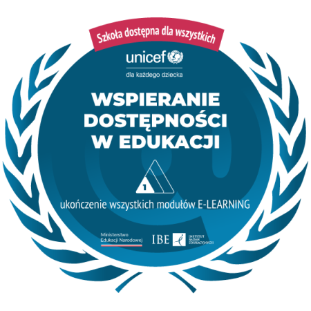 Odznaka ''Wspieranie dostępności w edukacji'' dla pedagoga i psychologa szkolneg...