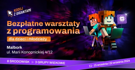 Darmowe warsztaty programistyczne dla uczniów - ruszyła 15. edycja akcji Koduj z Gigantami