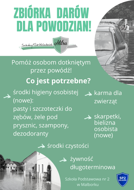 Prosimy o wsparcie dla powodzian!